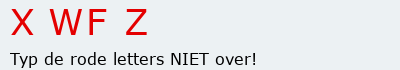 Bevestigingscode