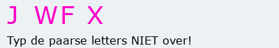 Bevestigingscode