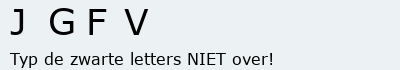 Bevestigingscode