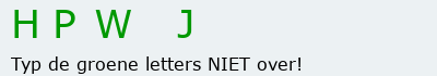 Bevestigingscode
