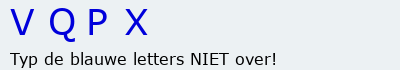 Bevestigingscode