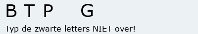 Bevestigingscode