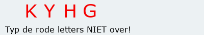 Bevestigingscode