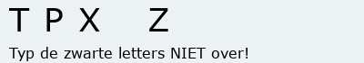 Bevestigingscode