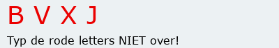Bevestigingscode