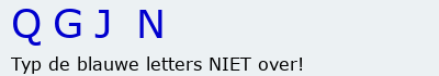 Bevestigingscode