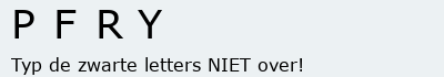 Bevestigingscode