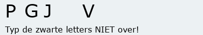 Bevestigingscode