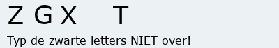 Bevestigingscode