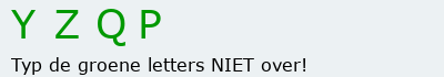 Bevestigingscode