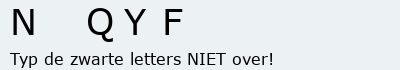 Bevestigingscode