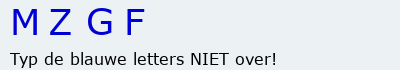 Bevestigingscode