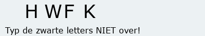Bevestigingscode