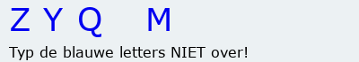 Bevestigingscode