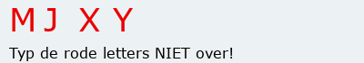Bevestigingscode