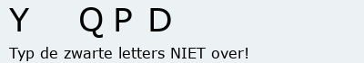 Bevestigingscode