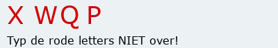 Bevestigingscode