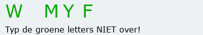 Bevestigingscode