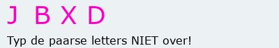 Bevestigingscode