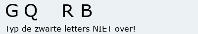 Bevestigingscode
