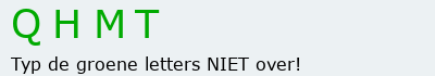 Bevestigingscode
