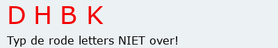 Bevestigingscode