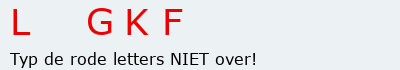 Bevestigingscode