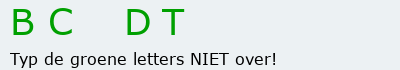 Bevestigingscode