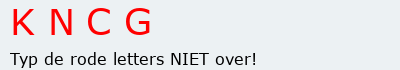 Bevestigingscode