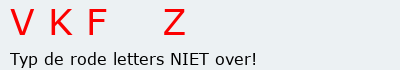 Bevestigingscode