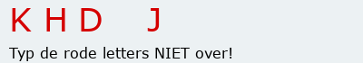 Bevestigingscode
