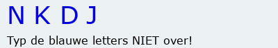 Bevestigingscode
