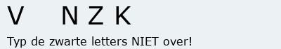Bevestigingscode