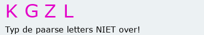Bevestigingscode