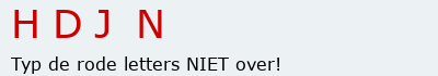 Bevestigingscode