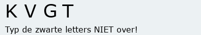 Bevestigingscode
