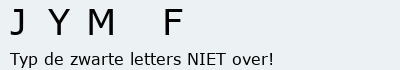 Bevestigingscode