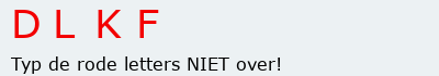 Bevestigingscode