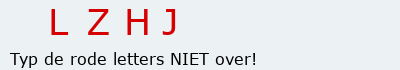 Bevestigingscode