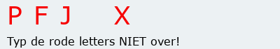 Bevestigingscode