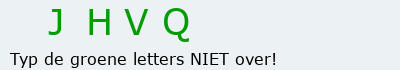 Bevestigingscode