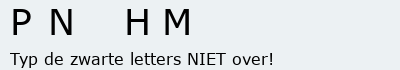Bevestigingscode