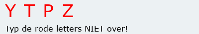 Bevestigingscode