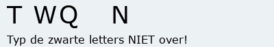 Bevestigingscode