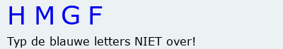 Bevestigingscode