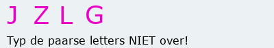 Bevestigingscode