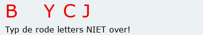 Bevestigingscode