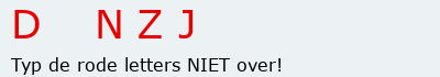 Bevestigingscode