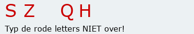 Bevestigingscode