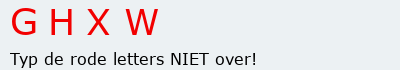 Bevestigingscode